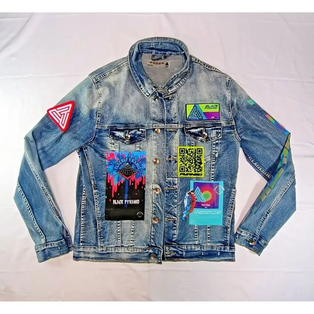 Black Pyramid Future Relic Denim Jean Jacket Size: Men's Medium